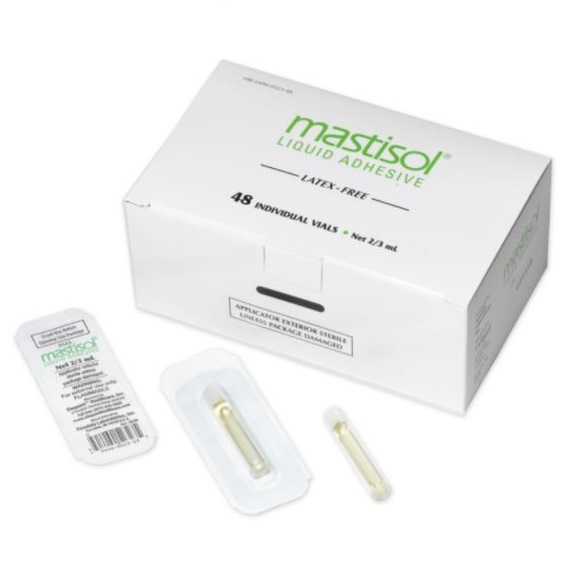 RGR3006-48 Mastisol Liquid Adhesive, 2/3cc, 48EA/BX
