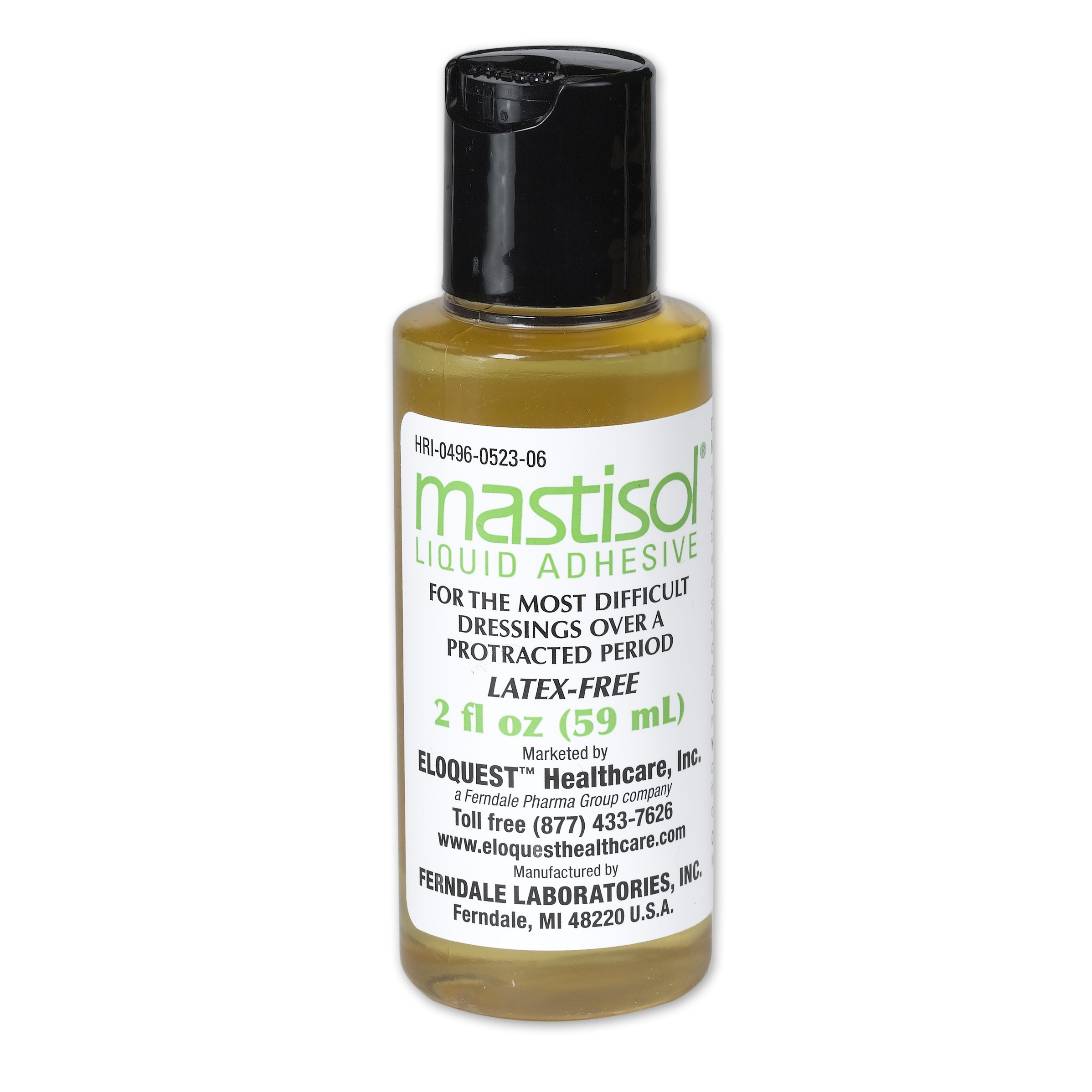 0496-0523-06 Mastisol Liquid Adhesive, 2oz, 1/EA