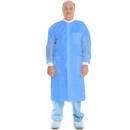 KC10033 Halyard BASIC Plus Lab Coat, Blue, X-Large, 115.6cm, 25EA/CA