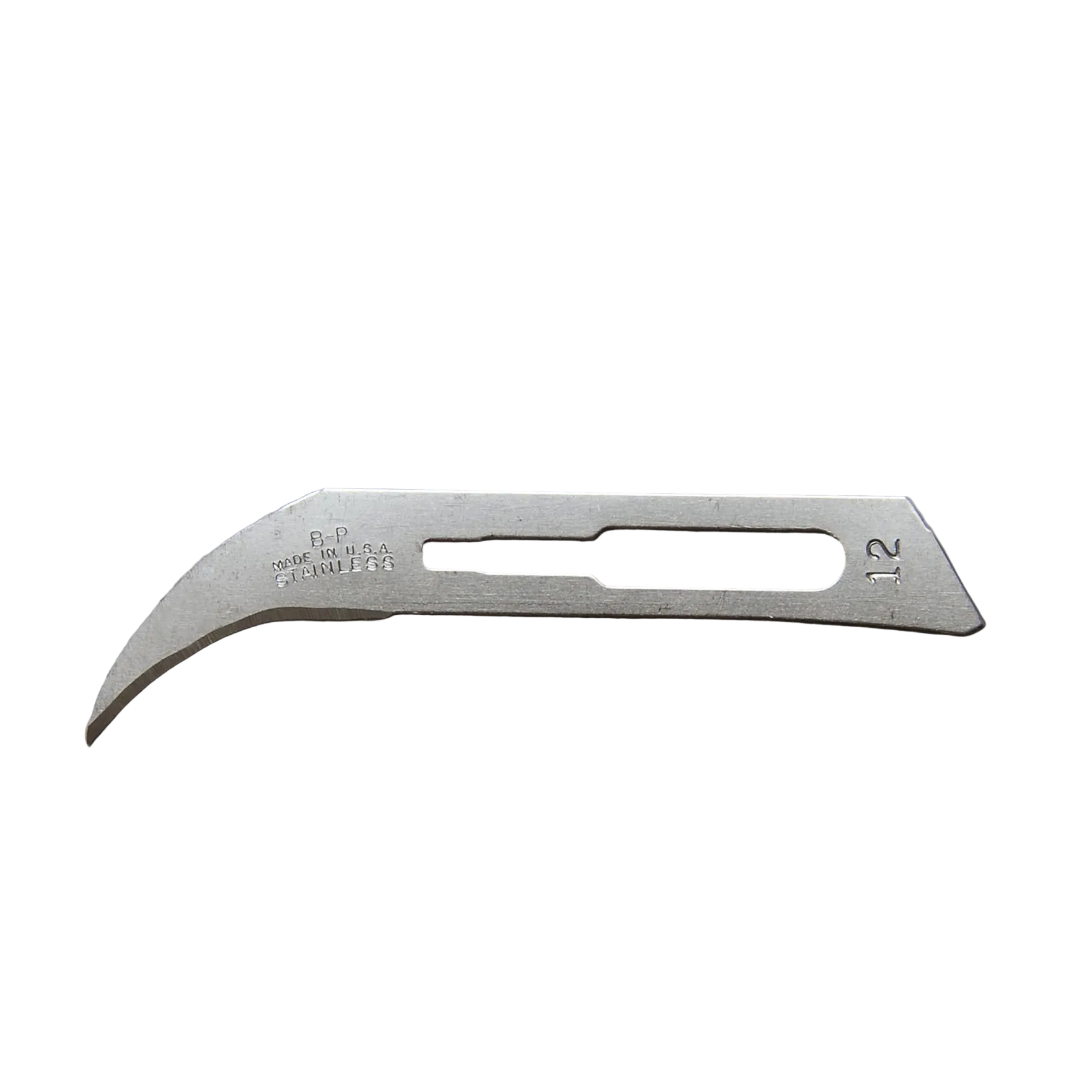 AS371212 Bard-Parker Surgical Blade, Stainless steel, Sterile, Size 12, 50EA/BX