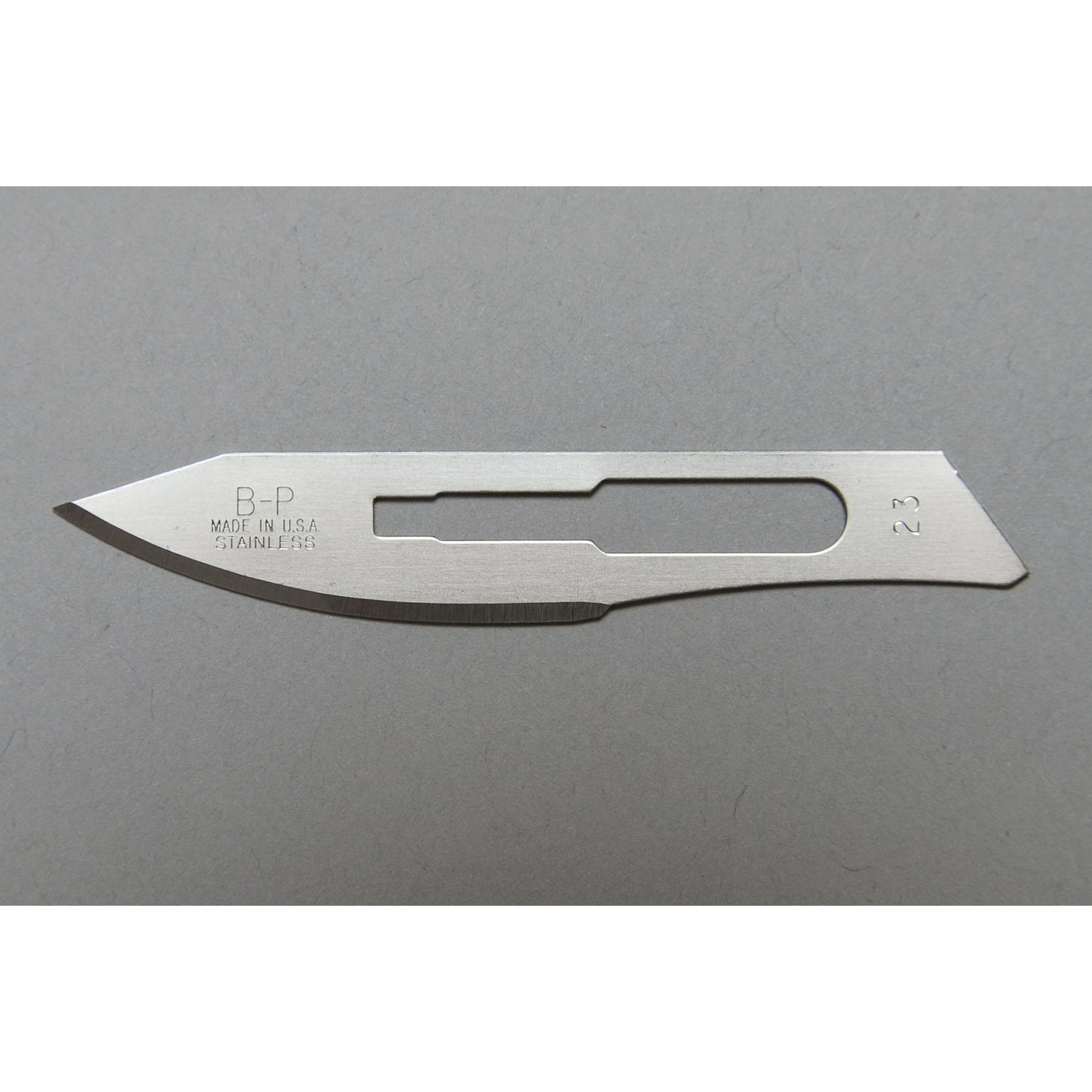 AS371223 Bard-Parker Surgical Blade, Stainless steel, Sterile, Size 23, 50EA/BX