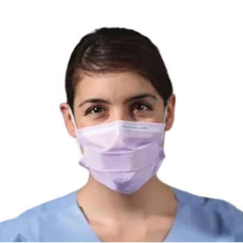 KC25868 FLUIDSHIELD Level 1 Procedure Mask, Lavender, 50EA/BX