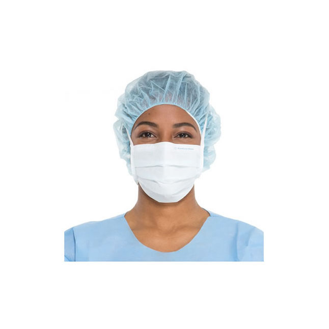 KC48100 THE LITE ONE Surgical Mask, Pleat Style, with Ties, Blue, 50EA/BX