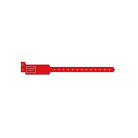 5072-16-PDJ Sentry SuperBand Alert Bands Wristband, Red, 6.4cm, 250EA/BX
