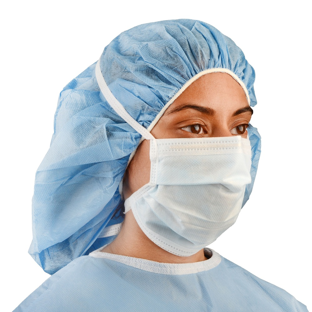 AT7505-P Cardinal Health Level 1 Surgical Mask (Poly inner layer), 50EA/BX