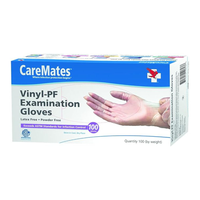 MDS192076 Vinyl Powder-Free Medical Examination Gloves, Large, 100EA/BX [DISCONTINUED]