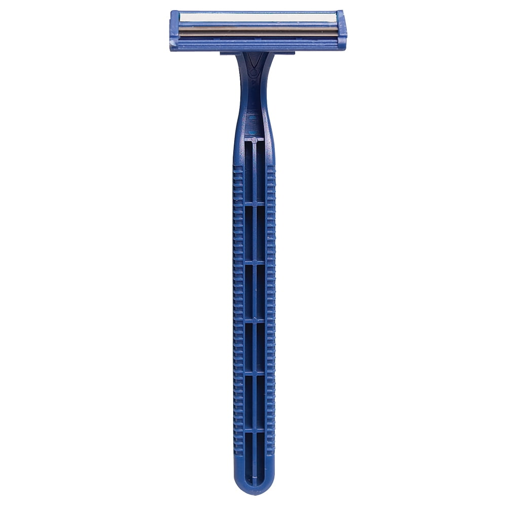 75-0015 Personna Razor, Twin Blade, Fixed Head, Blue, 10EA/PK [DISCONTINUED]