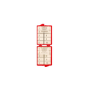 M9105 Needle Counter, Red, ADH Block, 10CT, 12EA/BX
