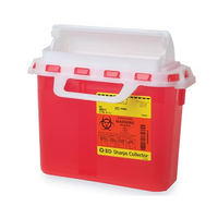 BD305517 Recykleen Sharps Collector, 5.1L, 12" x 12" 20EA/CA