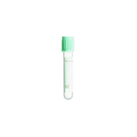 BD367961 Vacutainer Plus PST Plasma Tube, Plastic; 65USP Lithium Heparin, 3.5mL, 100mm, 100EA/BX