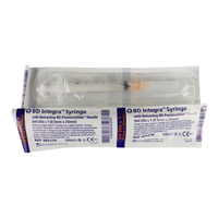 BD305274 Integra Syringe with Detachable Needle, 3mL, 21GA x 1.5" 100EA/PK [DISCONTINUED]