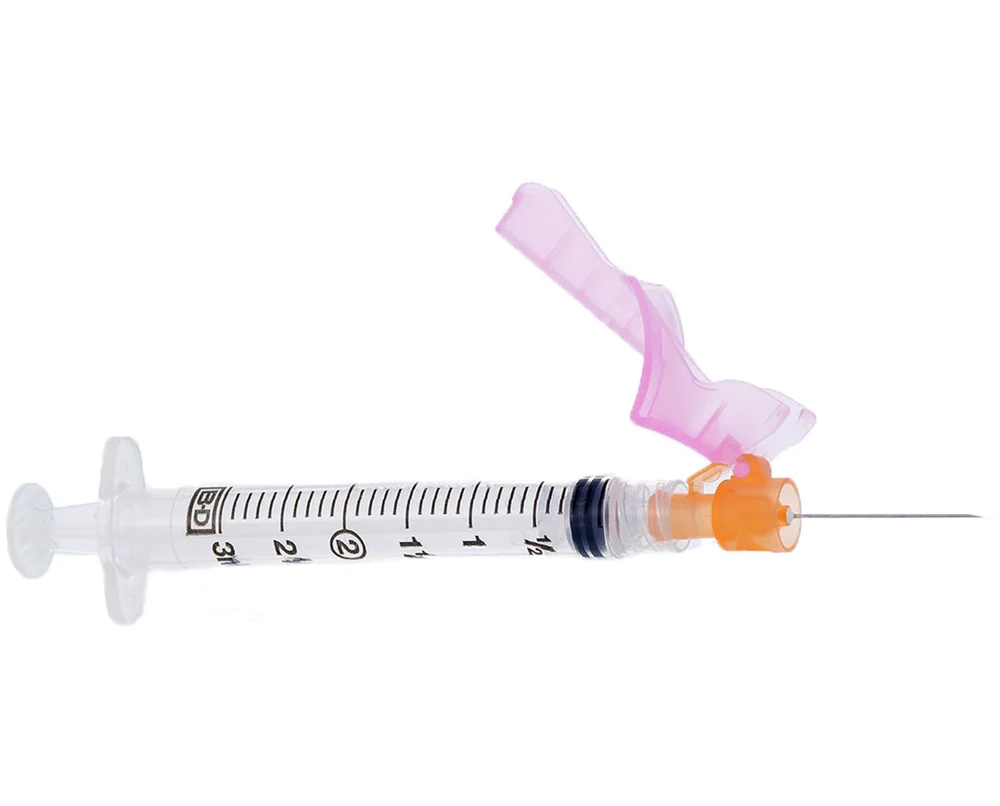 BD305788 Eclipse Luer-Lok Syringe with Needle, 22GA x 1", 3mL, 50EA/PK [DISCONTINUED]
