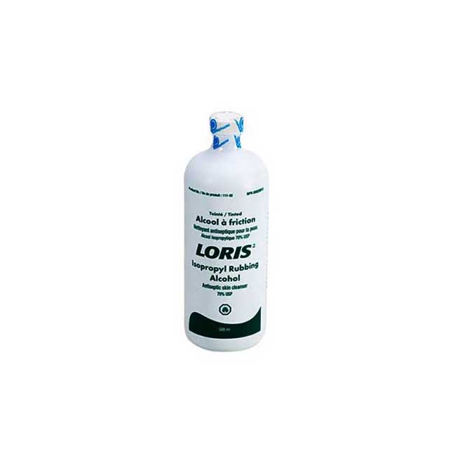 LP111-02 LORIS Isopropyl Rubbing Alcohol, 500mL, 1/EA