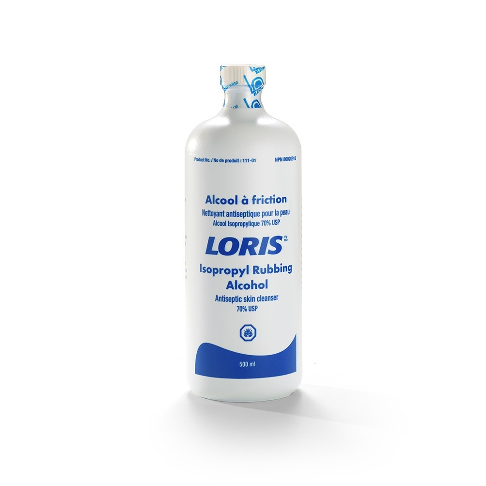 LP111-01 LORIS Isopropyl Rubbing Alcohol, 500mL, 1/EA