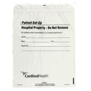 MDC-PATSET Patient Setup Bag, Medium, Drawcord, Clear, 500EA/CA
