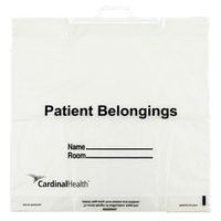 Personal Belonging Bag, Medium, Snap Handle 100EA/CA