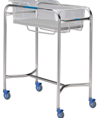 PPP-1110-SS Bassinet Stand, Stainless Steel, 31" x 18 1/8" x 37-3/4", 1/EA [DISCONTINUED]