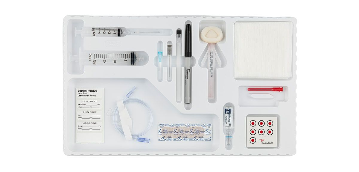 80-7012 Gynecological Procedure Tray 10EA/CA