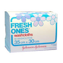 H5852 Washcloth, Fresh Ones, 35cm x 30cm, 2000EA/CA [DISCONTINUED]