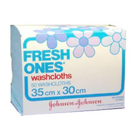 H5852 Washcloth, Fresh Ones, 35cm x 30cm, 2000EA/CA [DISCONTINUED]