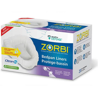 764-104 Zorbi Bedpan Liner, with Drawstring Closure 20EA/BX [DISCONTINUED]