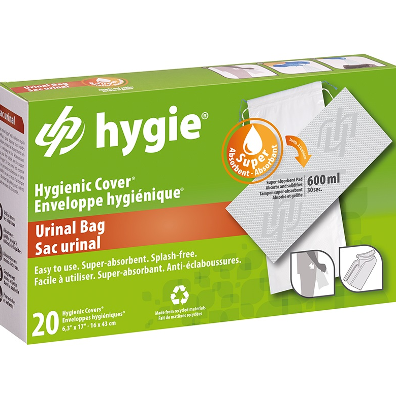 SAHYGIURI0000 Hygienic Cover for Urinal Support 20EA/PK