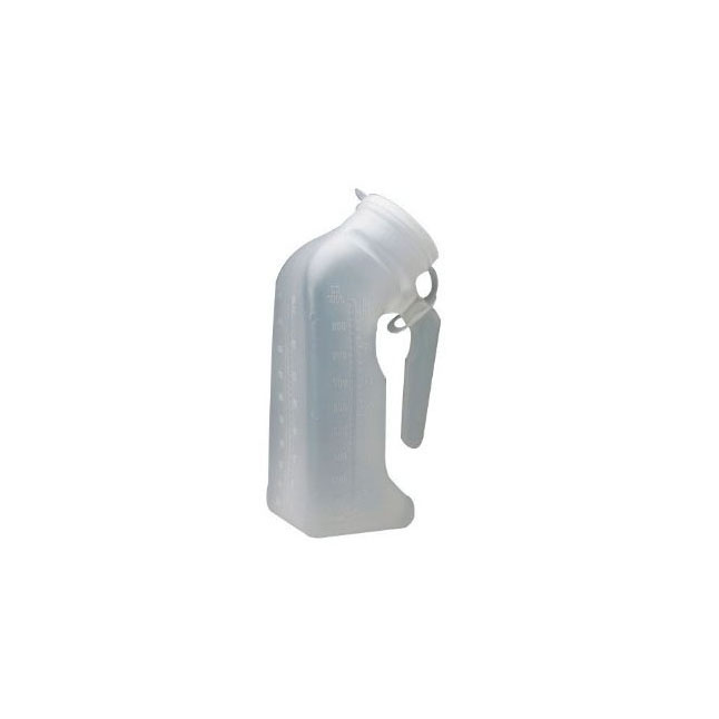 760-665 MedPro Male Urinal, Plastic, 1L, 1/EA