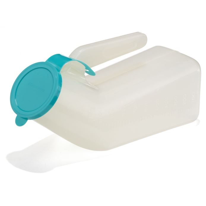 CBELPC950 Male Urinal, with Cover, Clear 12EA/CA