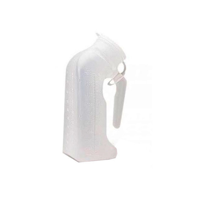 VS221000 Patient Urinal, with Handle, Male 1000cc 1/EA [DISCONTINUED]