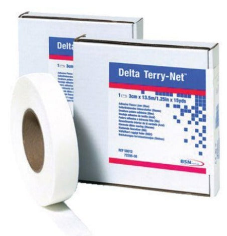 Delta Terry-Net Fleece Edger, Adhesive, W3.5cm x L13.7m 1/RL [DISCONTINUED]