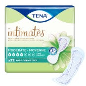 54266 TENA Intimates Moderate Thin Pads Long 128EA/CA [DISCONTINUED]
