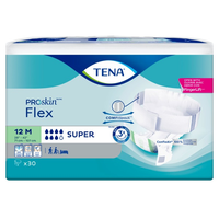 TENA Flex Incontinence Brief, Super Absorbency 90EA/CA