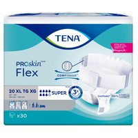 TENA Flex Incontinence Brief, Super Absorbency 90EA/CA