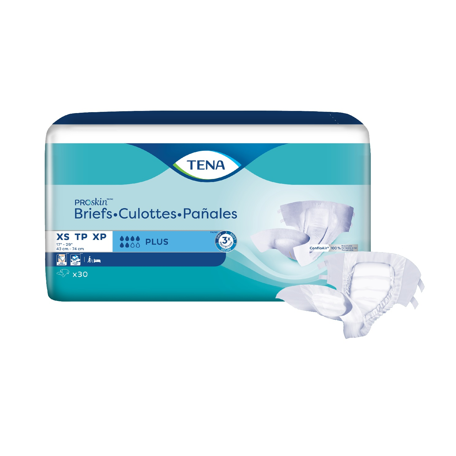 61199 TENA Incontinence Brief, Youth 90EA/CA