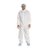 KC10075 Extra Protection Coverall, with Elastic Cuff, White, Large, 24EA/CA