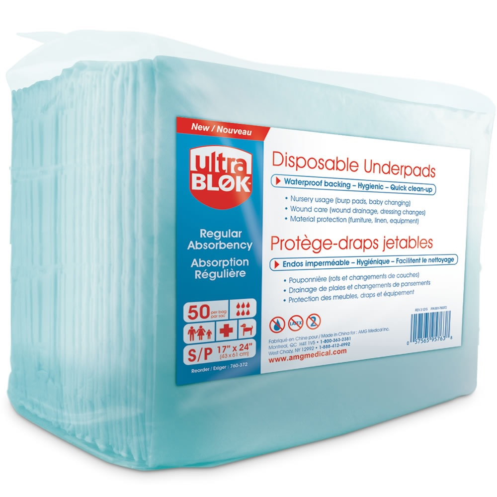 UltraBlok Disposable Underpads