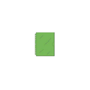 CFHP4080-GRN Sheet Protector, Side Opening, Side Load/Side Hole, Green 1/set