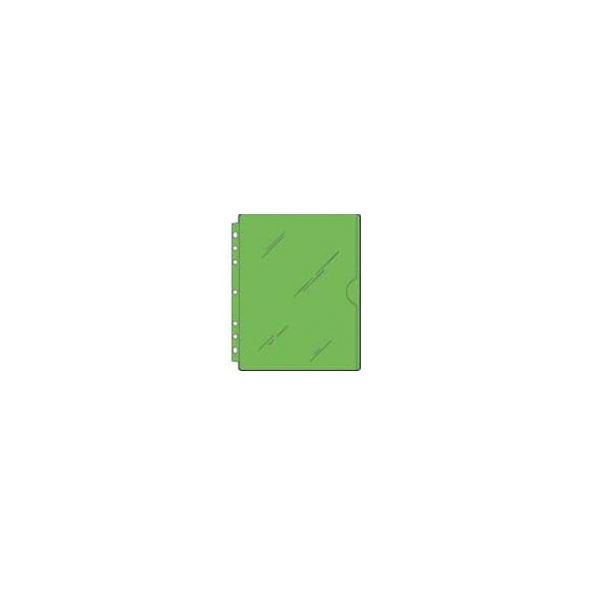 CFHP4080-GRN Sheet Protector, Side Opening, Side Load/Side Hole, Green 1/set