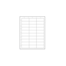 TM-ADMIT-02 DataMate Laser Chart Label 1000EA/CA