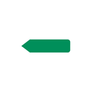 UniArrow Jr. Spacesaver Label Flag 300EA/PK