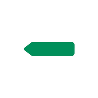 UniArrow Jr. Spacesaver Label Flag 300EA/PK