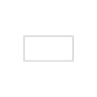 ULDP3109X Printer Label, White 1/RL [DISCONTINUED]