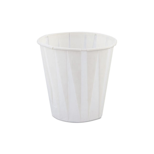 450F Drinking Cup, 3.5 oz, OD 2.375", H2.25", White, 2500EA/CA