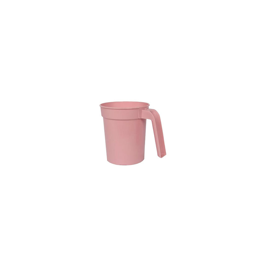 VOLH222-10 Bedside Pitcher and Carafe, with Straw Port, 28 oz, Dusty Rose 100EA/CA
