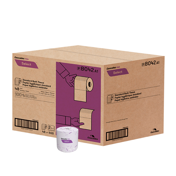 CWOOB042 Standard Bath Tissue, 2-Ply, 48RL/CA [DISCONTINUED]