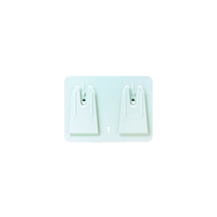 KC73900 Access Wiper Dispenser, Wall Mount, White/Steel 10EA/CA