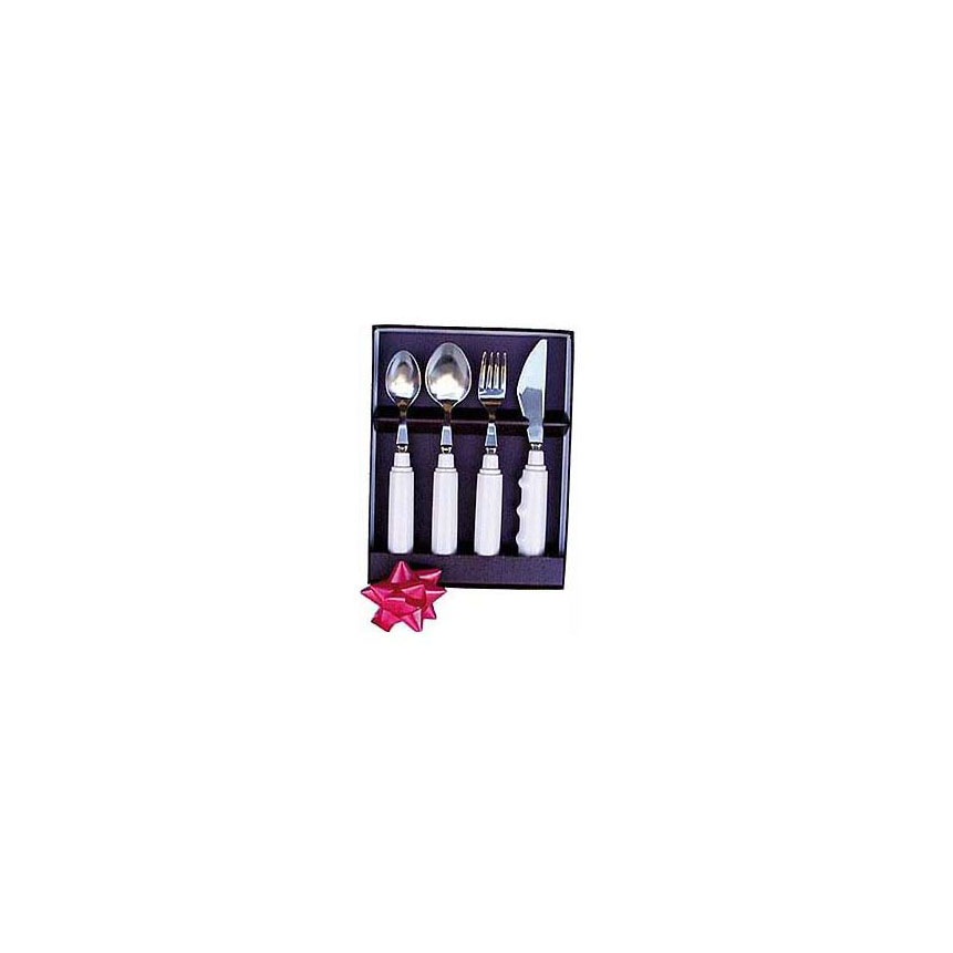 16T090 Comfort Grip Cutlery Set 4PC/BX
