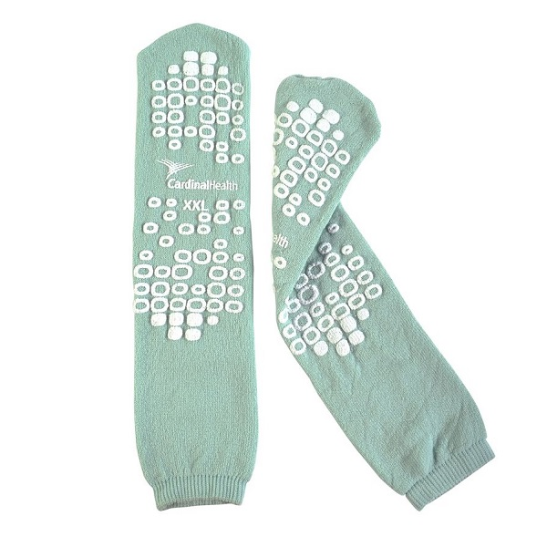 Patient Slipper, Double Tread, Terry In Adult 48PR/CA