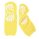68125-YEL Patient Slipper, Double Tread, Terry In, Pediatric, Small, Yellow, 48PR/CA