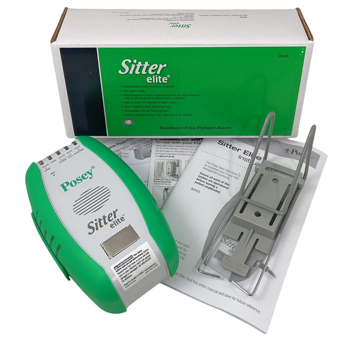 5163-8345 Sitter Elite Alarm Without Nurse Call Cable Component 1/EA [DISCONTINUED]